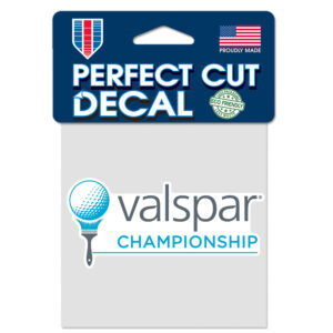 WinCraft Valspar Championship 4'' x 4'' Perfect Cut Decal