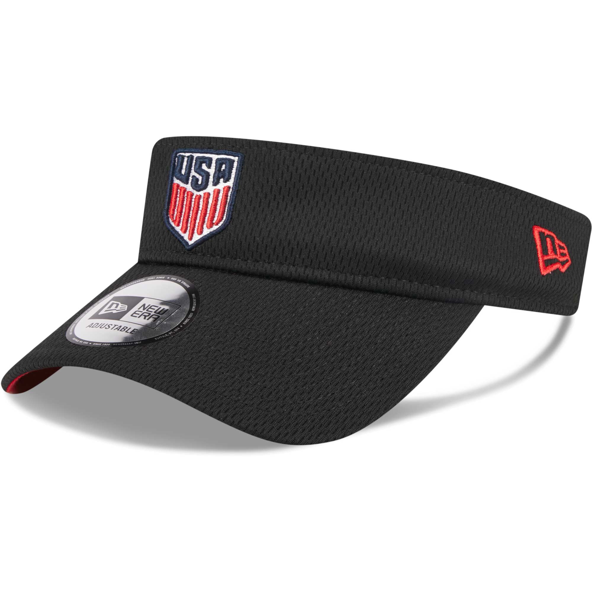 Men's New Era Black USMNT Basic Visor - Image 7