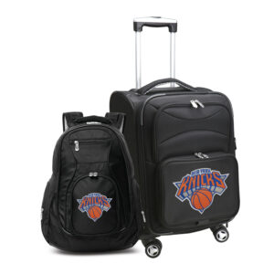 MOJO Black New York Knicks Softside Carry-On & Backpack Set