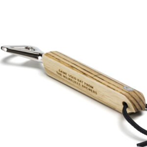 Tokens & Icons Milwaukee Brewers Game-Used Baseball Bat Bottle Opener