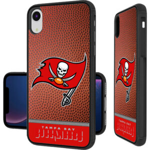 Tampa Bay Buccaneers iPhone Bump Case with Football Design