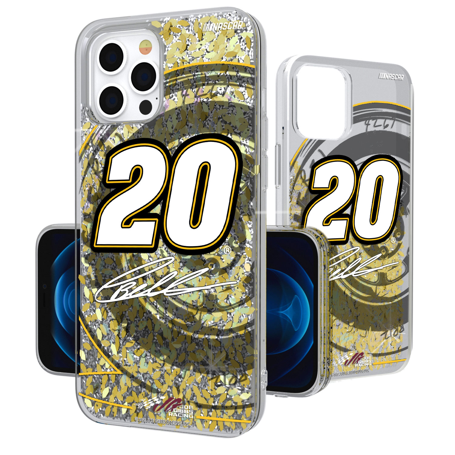 Christopher Bell Wheel Signature iPhone Glitter Case