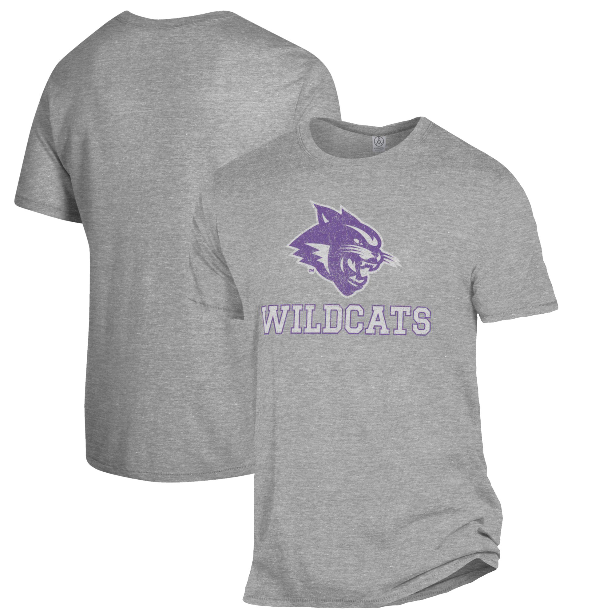 Men's Heathered Gray Abilene Christian University Wildcats The Keeper T-Shirt - Image 2