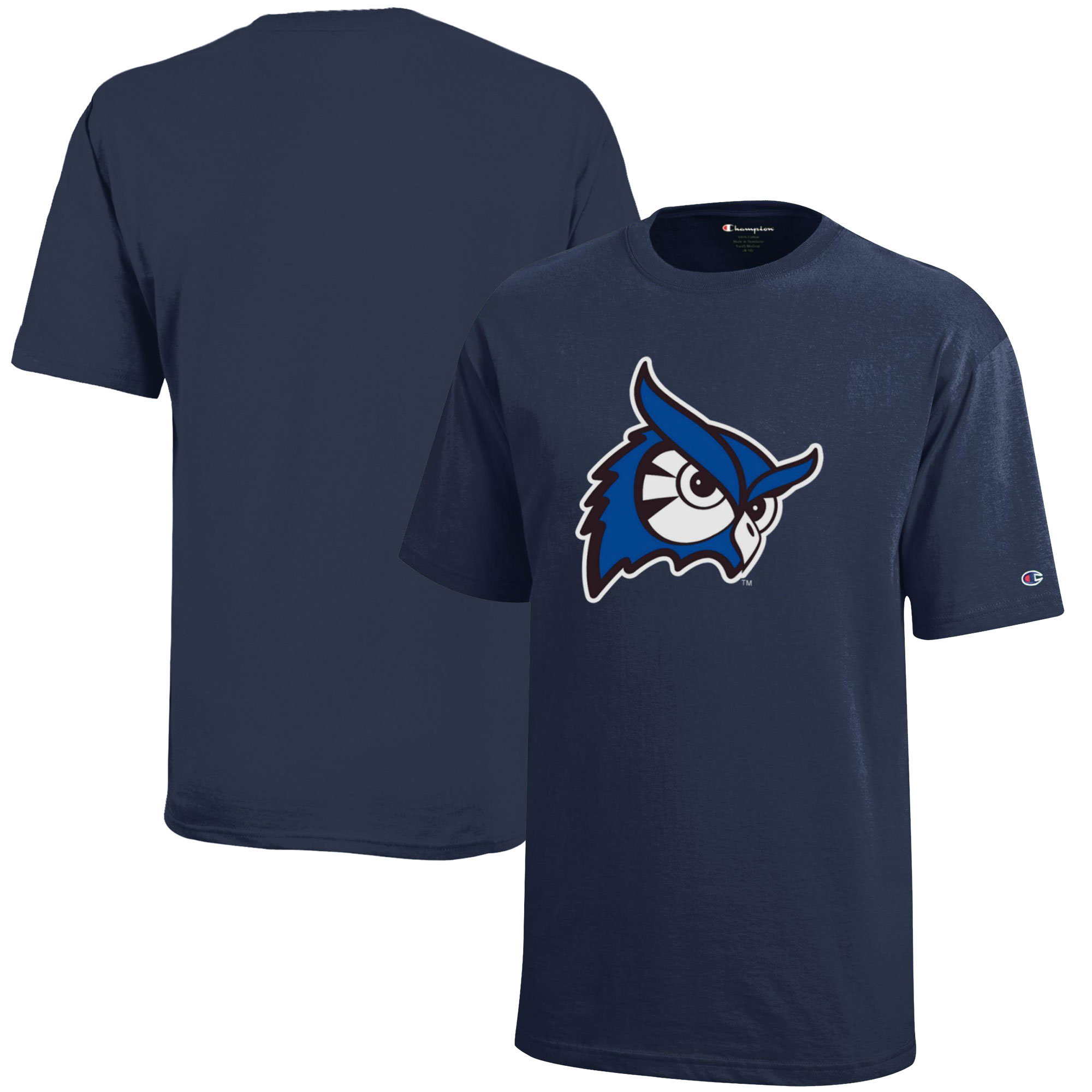 Youth Champion Navy Westfield State Owls Jersey T-Shirt