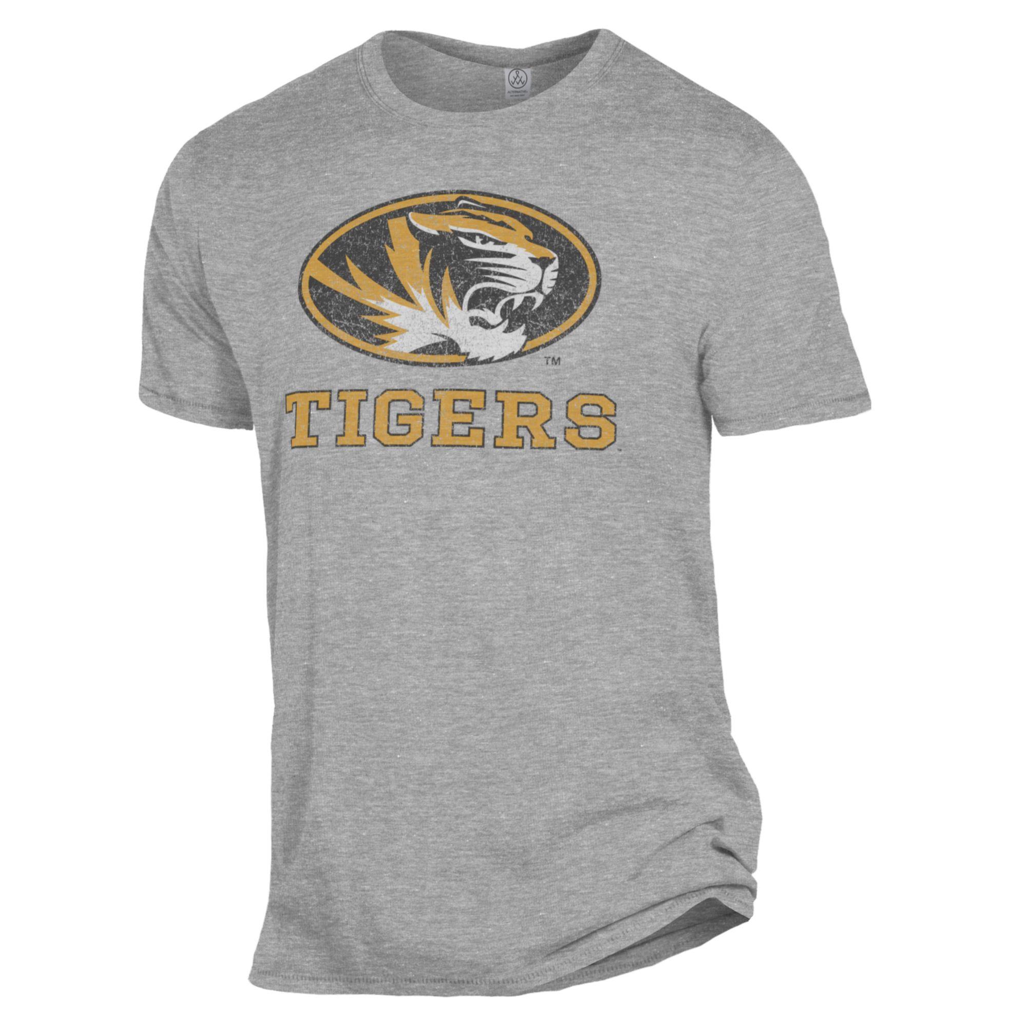 Men's Alternative Apparel Heathered Gray Missouri Tigers The Keeper T-Shirt - Image 6
