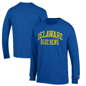 Men's Champion Royal Delaware Fightin' Blue Hens Jersey Long Sleeve T-Shirt