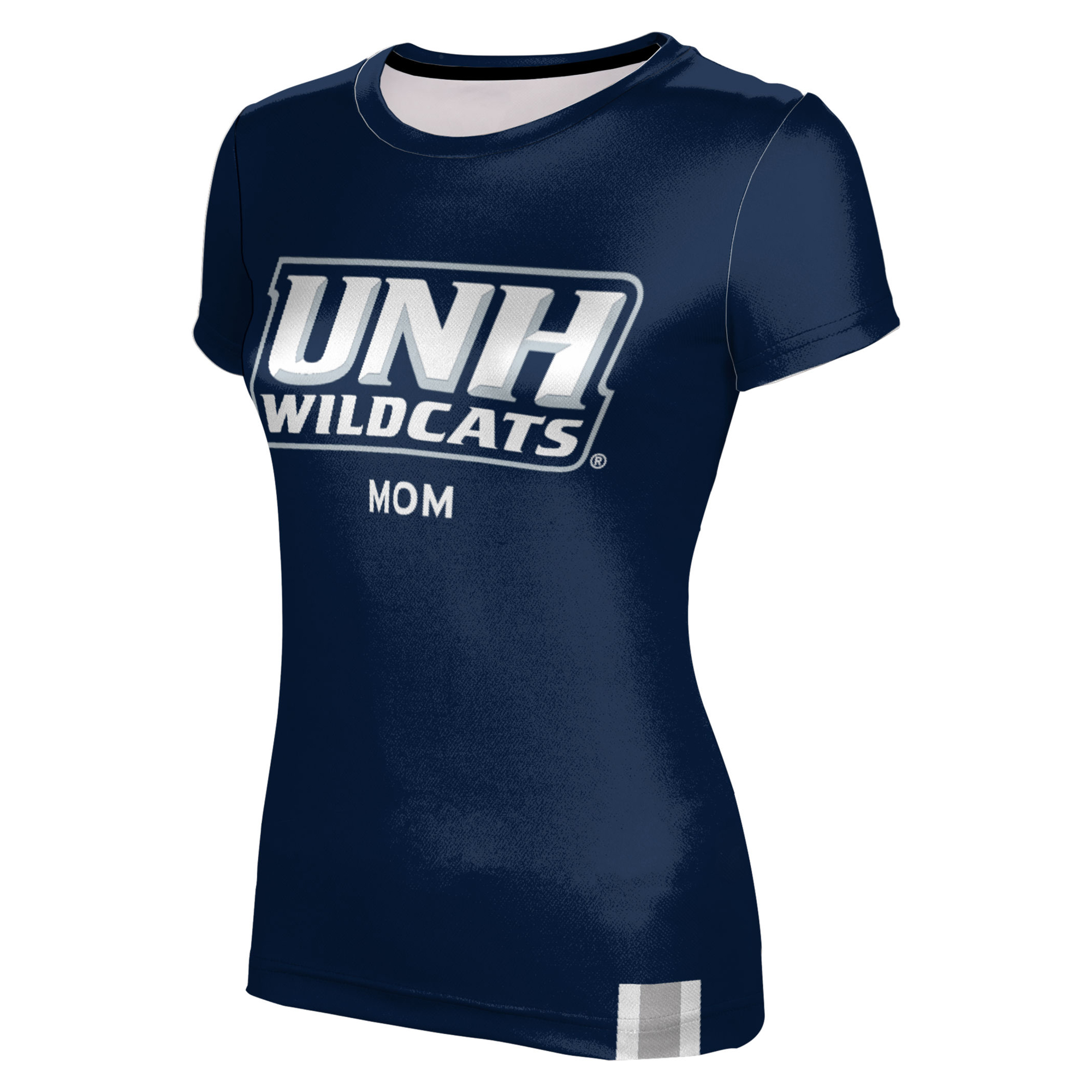 Women's Navy New Hampshire Wildcats Mom T-Shirt - Image 3