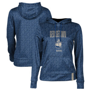Women's Navy Georgetown Hoyas Band Pullover Hoodie