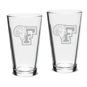 Fordham Rams 16oz. 2-Piece Classic Pub Glass Set
