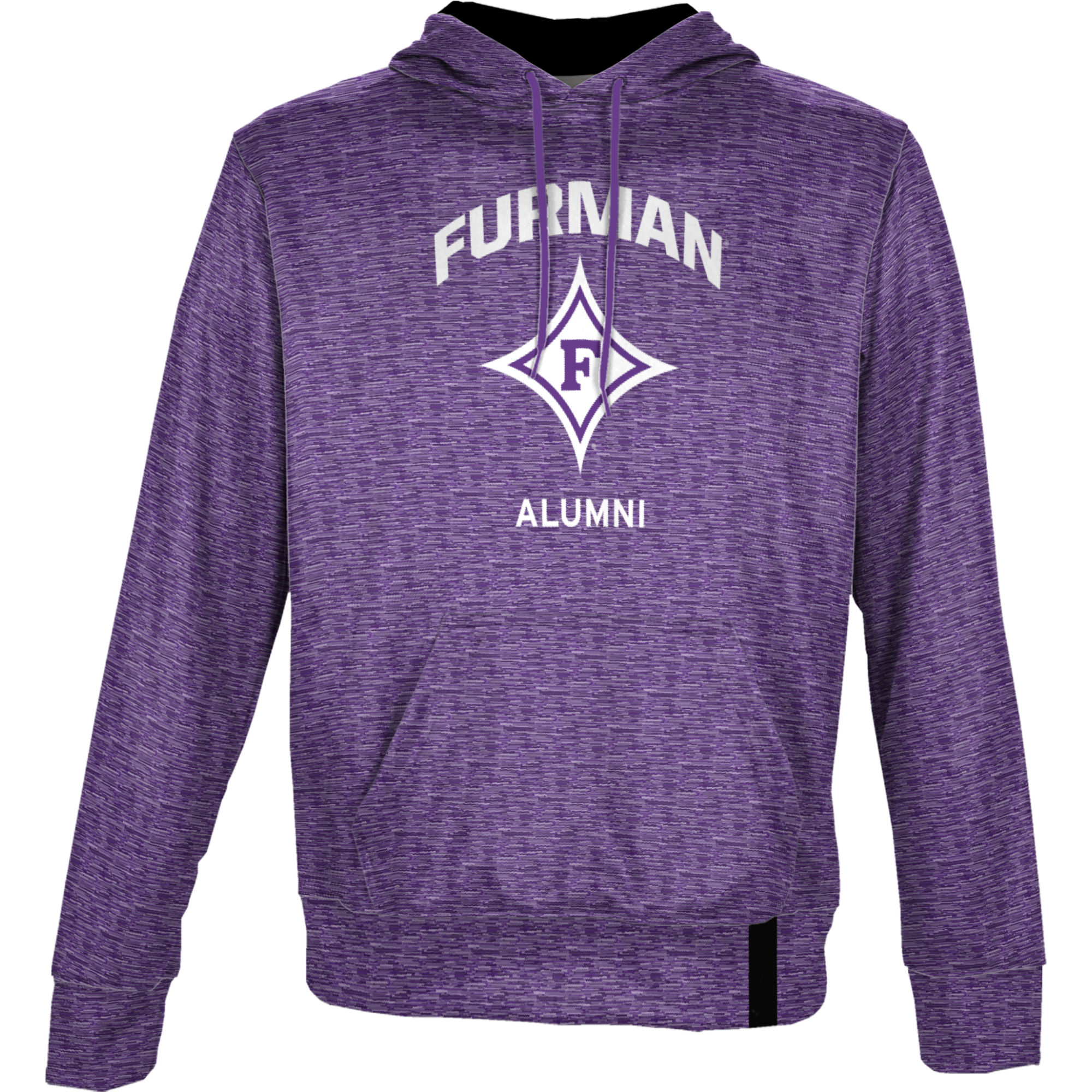 Men's ProSphere Purple Furman Paladins Alumni Name Drop Pullover Hoodie - Image 3