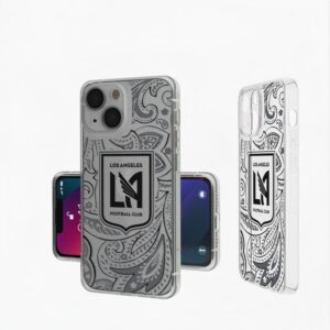 LAFC iPhone Paisley Design Clear Case