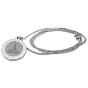 Women's Silver Morgan State Bears Pendant Necklace