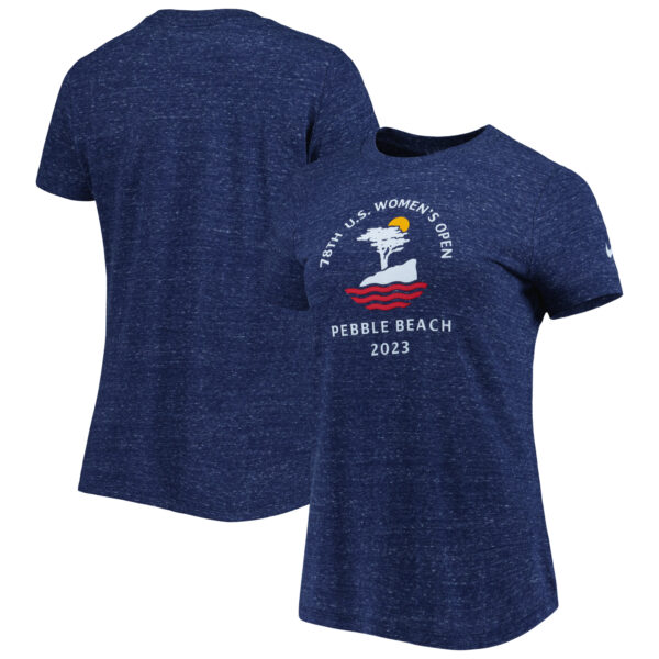 Women's 2023 U.S. Women's Open Nike Navy Varsity T-Shirt