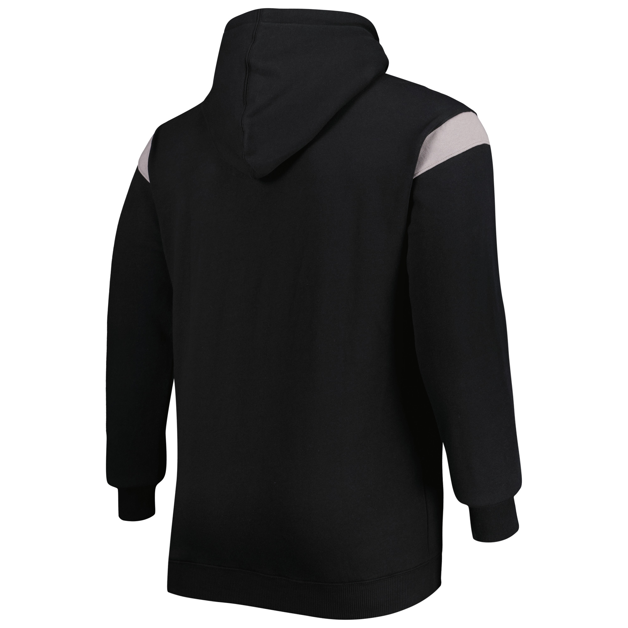 Men's Cutter & Buck Black Nebraska Huskers Adapt Eco Knit Hybrid Recycled Quarter-Zip Pullover Top - Image 4