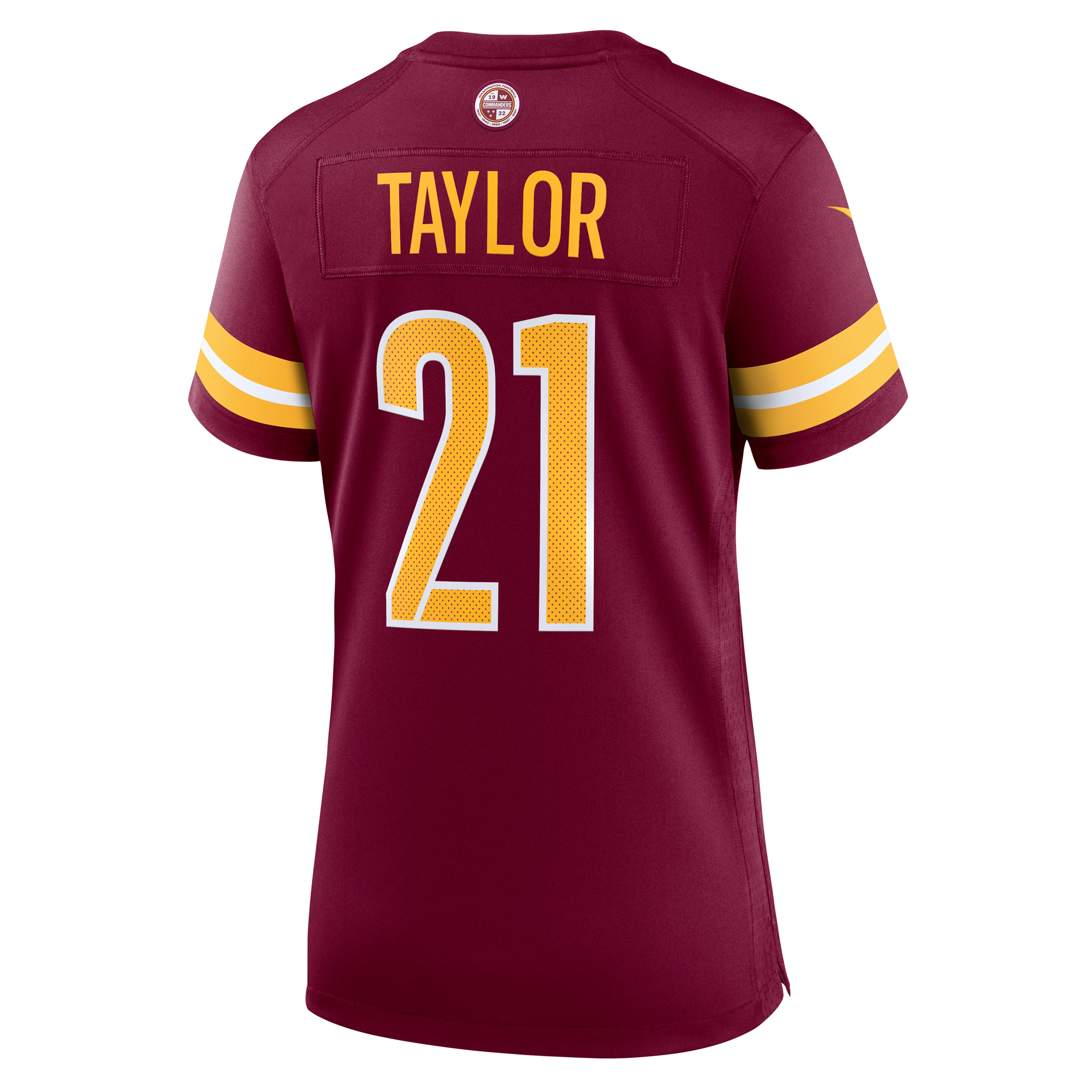 Women's Nike Sean Taylor Burgundy Washington Commanders Retired Player Game Jersey - Image 4