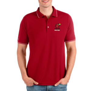 Men's Antigua Red Illinois Tech Scarlet Hawks Affluent Polo