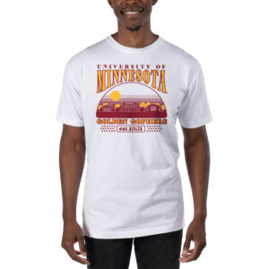 Men's Uscape Apparel White Minnesota Golden Gophers T-Shirt