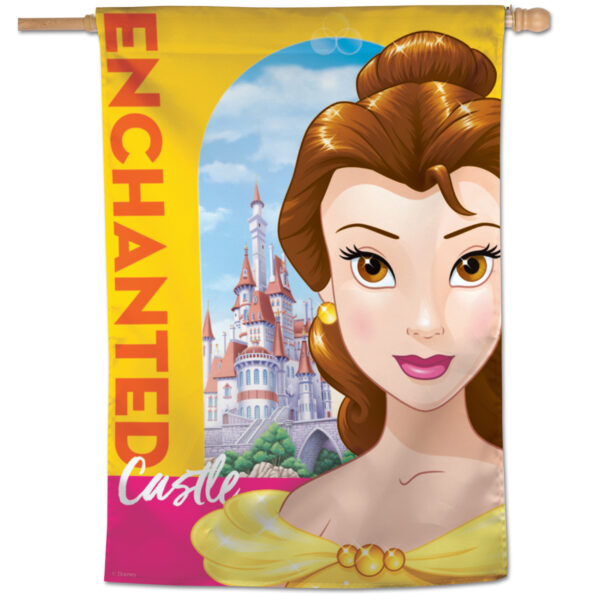 WinCraft Beauty & the Beast Enchanted Castle 28'' x 40'' Single-Sided Vertical Banner