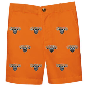 Toddler Orange Mercer Bears Structured Shorts