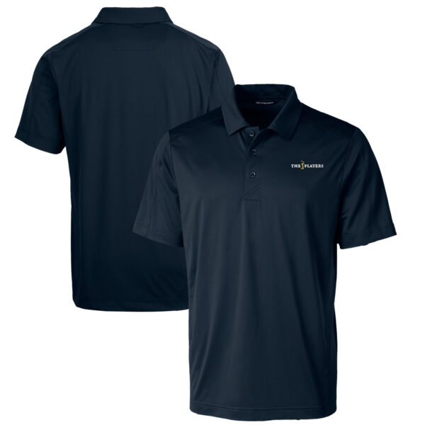 Men's Cutter & Buck Navy THE PLAYERS DryTec Prospect Textured Stretch Polo - Image 5