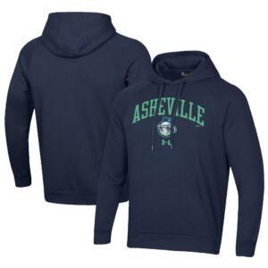 Men's Under Armour Navy Asheville Tourists All Day Fleece Pullover Hoodie
