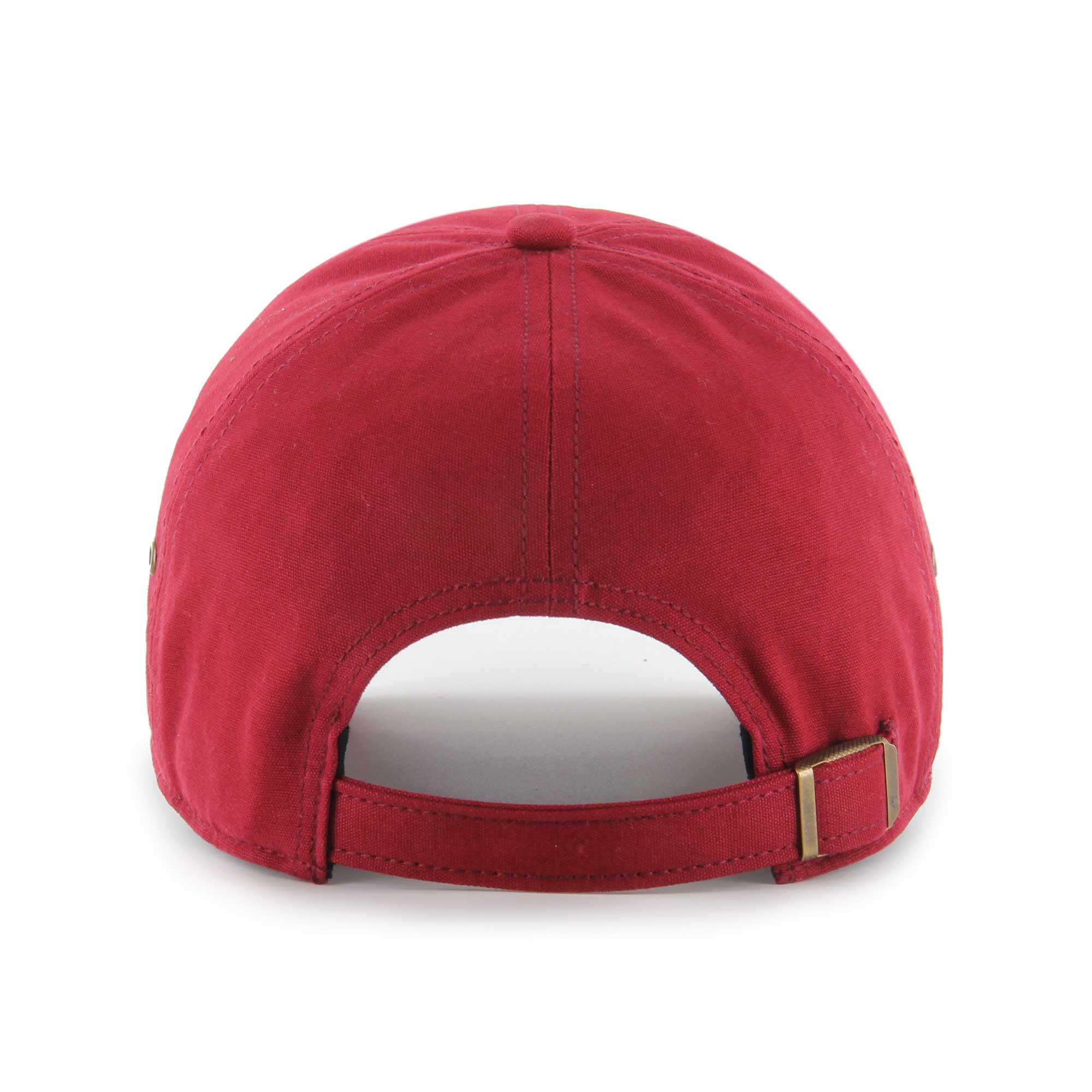 Men's '47 Red Kansas City Chiefs Ridgeway Clean Up Adjustable Hat - Image 7