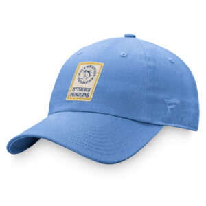 Women's Fanatics Light Blue Pittsburgh Penguins Heritage Vintage Adjustable Hat