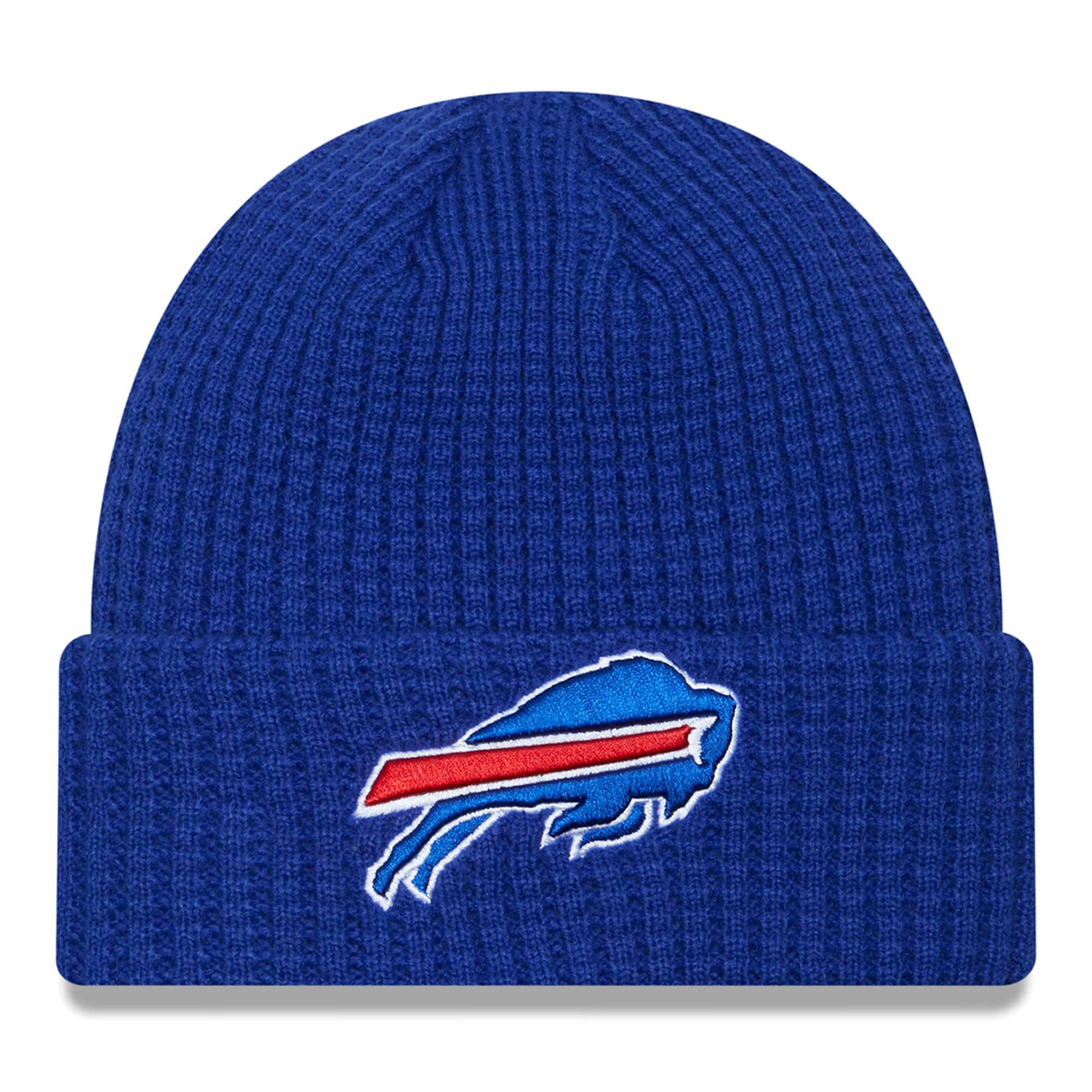 Youth New Era Royal Buffalo Bills Prime Cuffed Knit Hat - Image 5