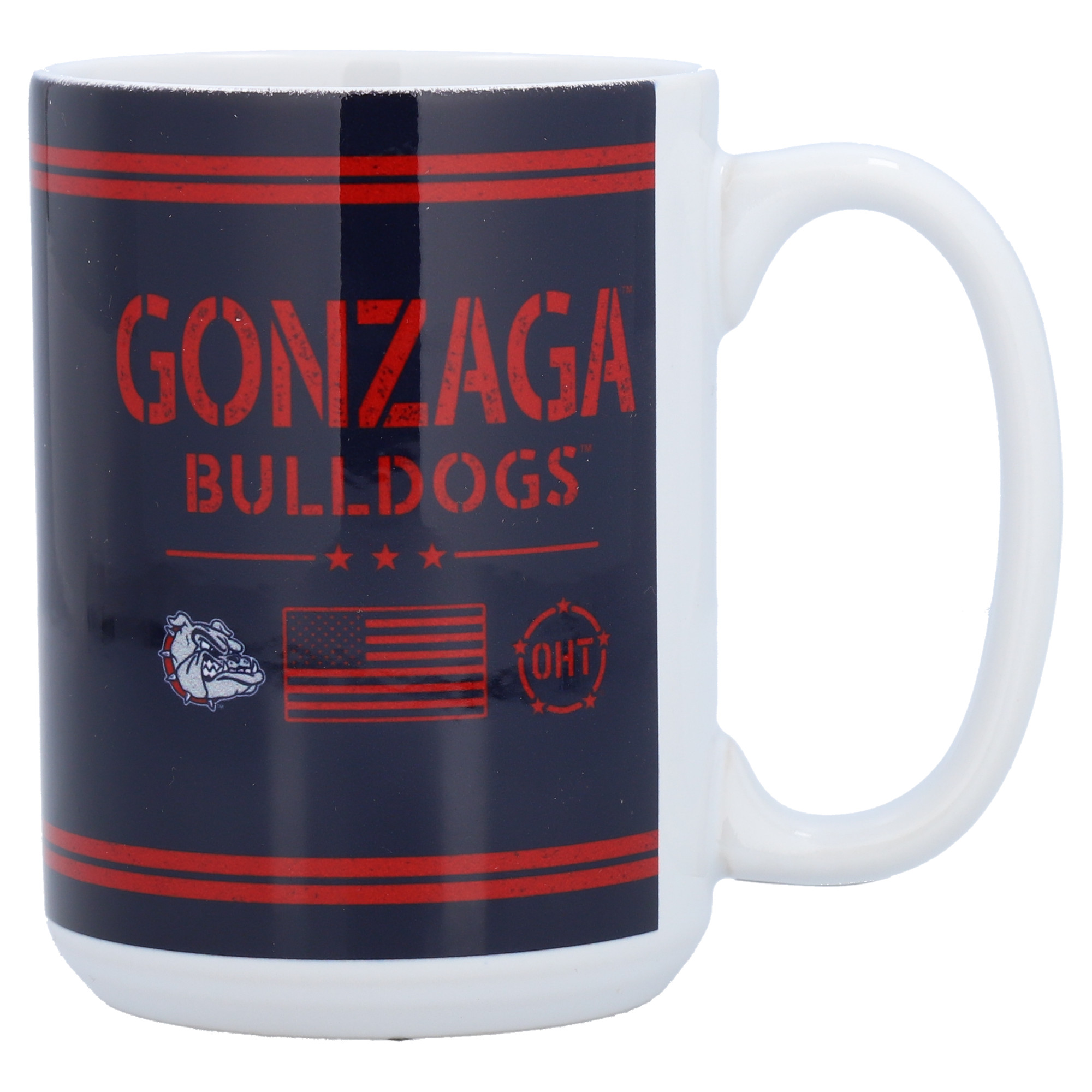 Gonzaga Bulldogs 15oz. OHT Military Appreciation Mug - Image 2
