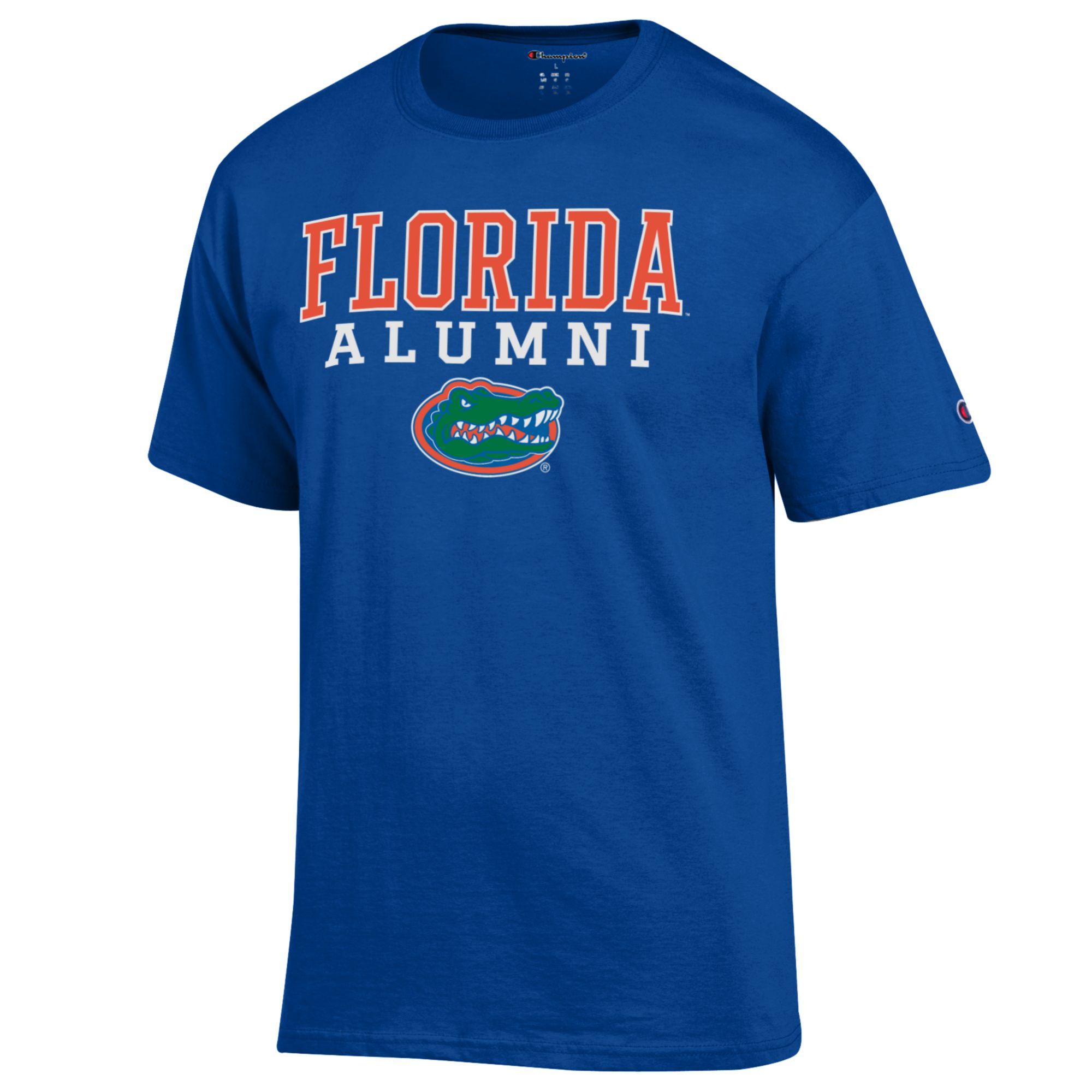 Men's Champion Royal Florida Gators Alumni Logo Stack T-Shirt - Image 6