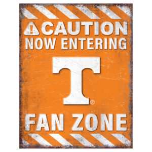 Tennessee Volunteers 13" x 20" Fan Zone Metal Sign