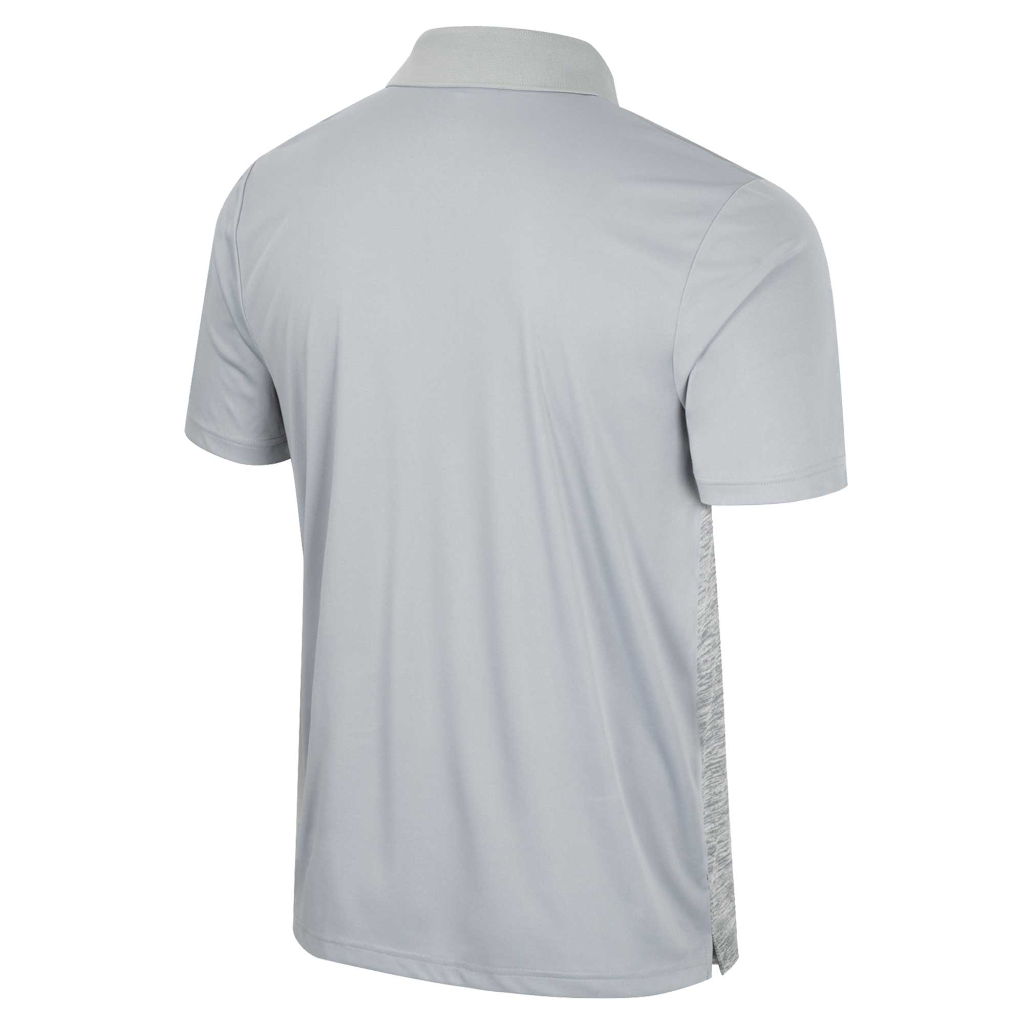 Men's Colosseum Gray Iowa State Cyclones Cybernetic Polo - Image 7