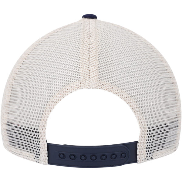 Men's American Needle Navy/Cream Wheaties Valin Trucker Snapback Hat - Image 9