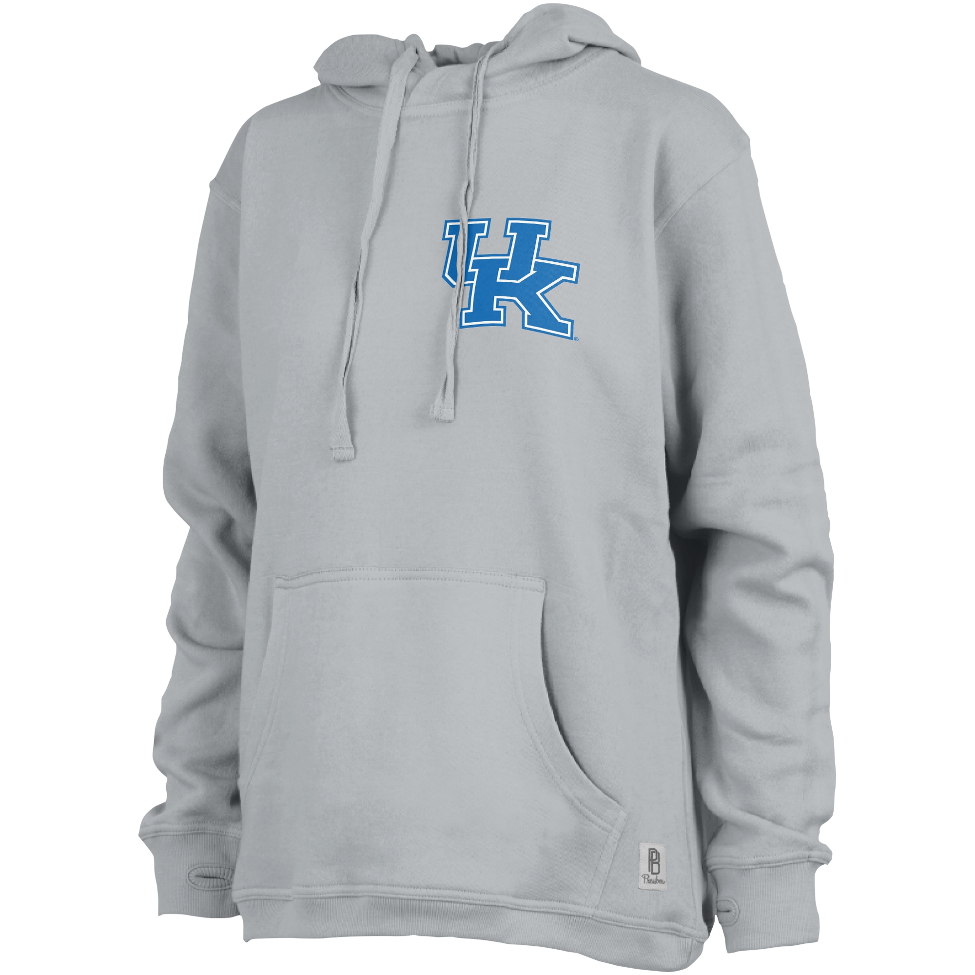 Women's Pressbox Gray Kentucky Wildcats High Tide Maude Fleece Pullover Hoodie - Image 6