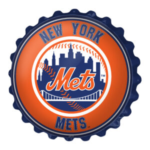 New York Mets 19'' x 19'' Bottle Cap Wall Sign