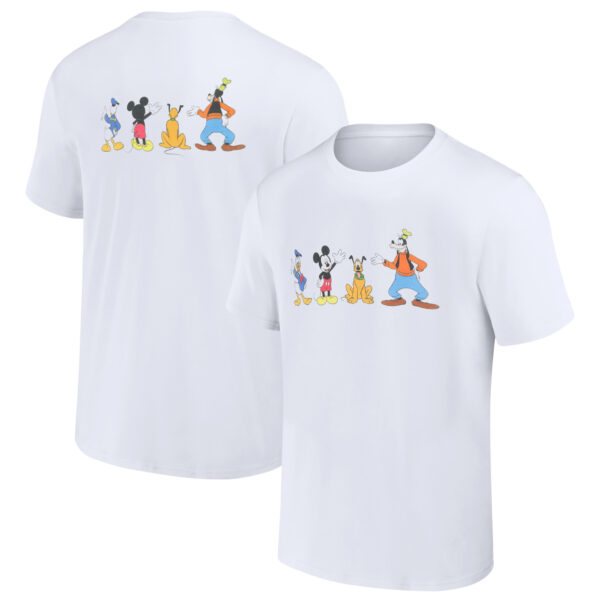 Unisex White Mickey & Friends 4 Friends T-Shirt