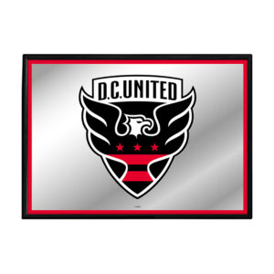 D.C. United 27" x 19" Framed Mirrored Wall Sign