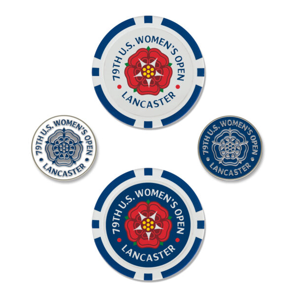 2024 U.S. Women's Open  WinCraft 4-Piece Ball Marker Set