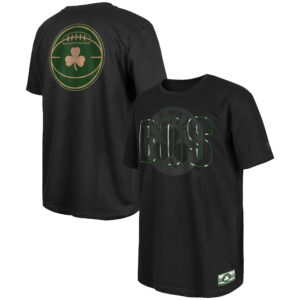 Men's New Era Black Boston Celtics 2023/24 City Edition Elite Pack T-Shirt