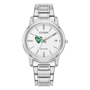 Women's Citizen Watch  Silver Hobart & William Smith Colleges Eco-Drive White Dial Stainless Steel Watch