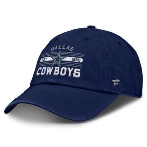Men's Fanatics Navy Dallas Cowboys Heritage Delay Adjustable Hat