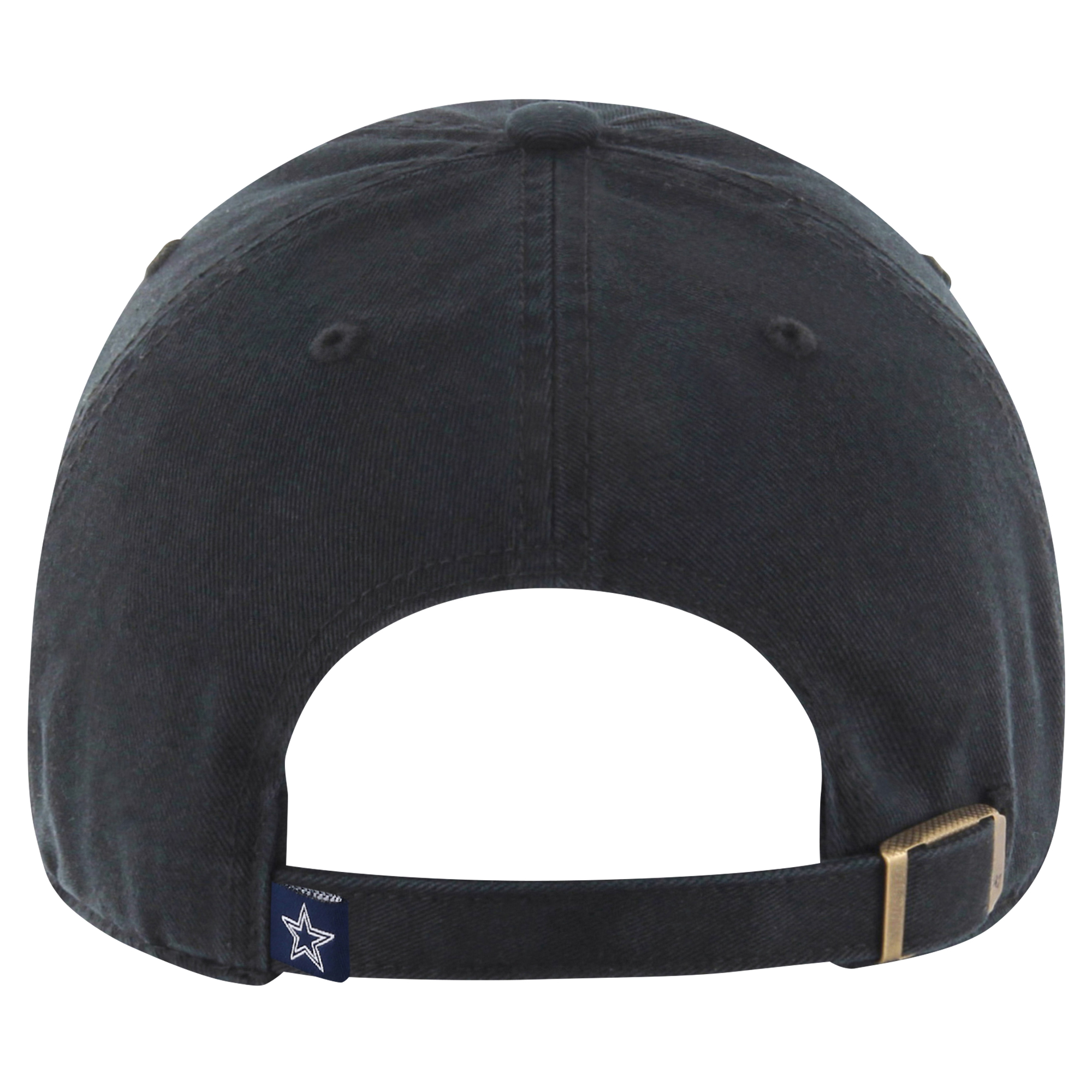 Men's '47 Black Dallas Cowboys Secondary Clean Up Adjustable Hat - Image 5
