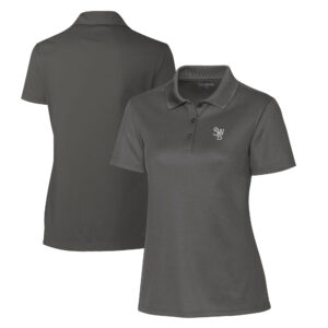 Women's Cutter & Buck  Steel Scranton Wilkes-Barre RailRiders Clique Spin Eco Performance Pique Women's Polo