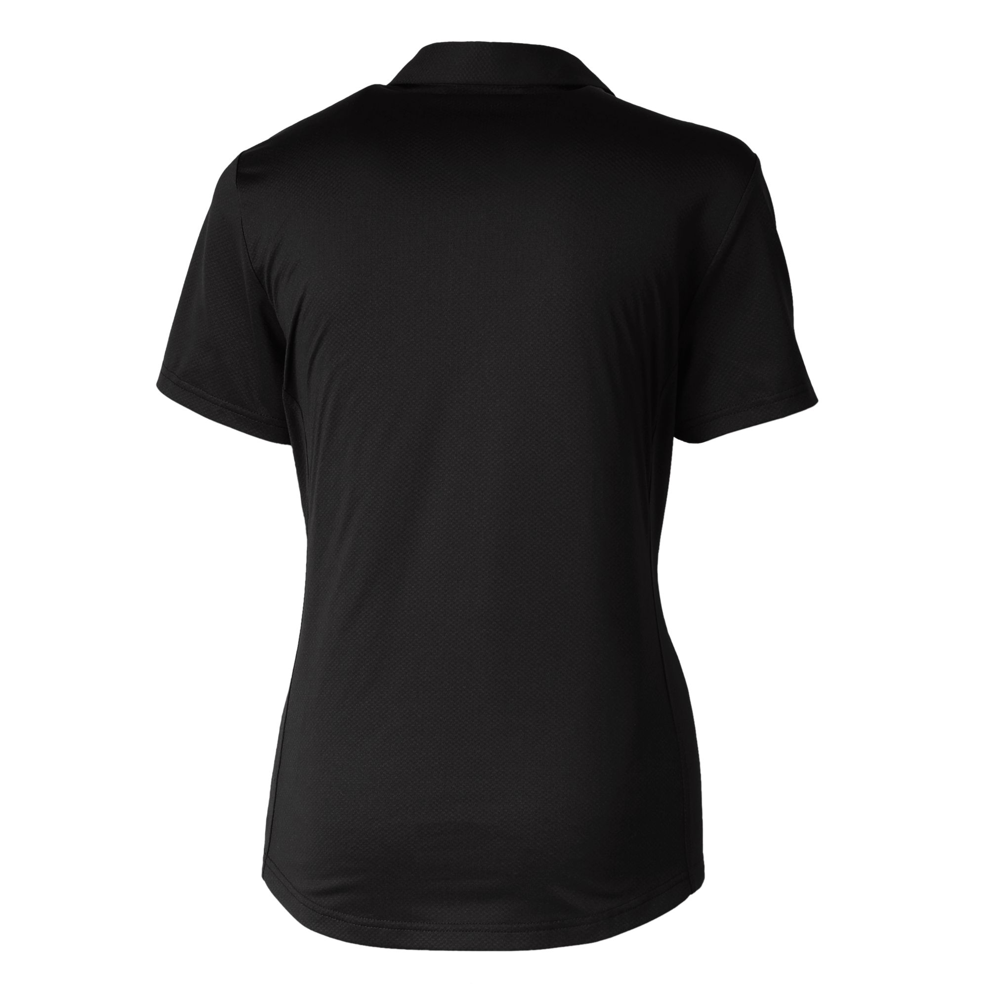 Women's Cutter & Buck Black Birmingham Barons Prospect Textured Stretch Polo - Image 4