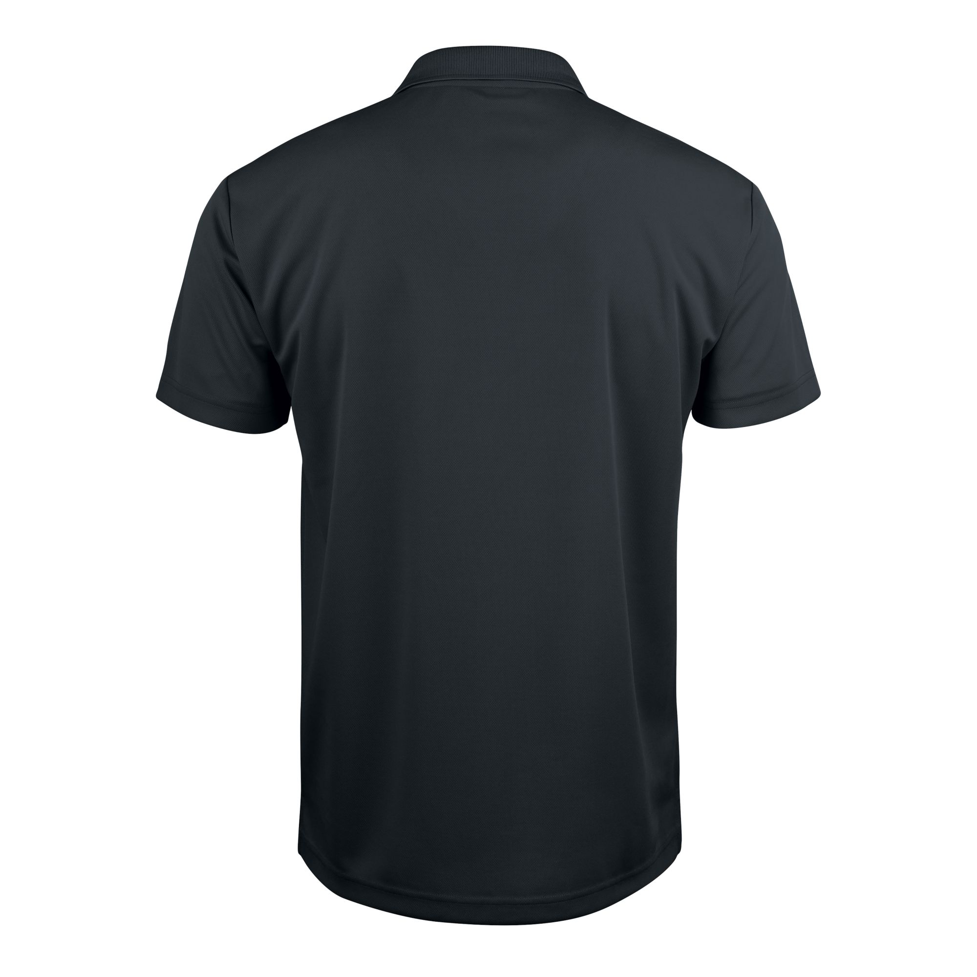 Men's Cutter & Buck Black Dayton Dragons Clique Spin Eco Performance Pique Polo - Image 4