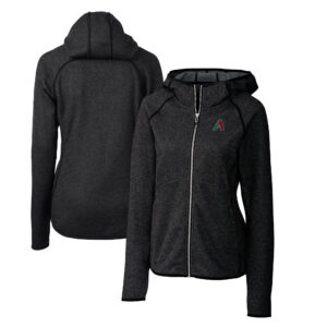 Women's Cutter & Buck  Heather Charcoal Arizona Diamondbacks