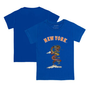 Youth Tiny Turnip Royal New York Mets 2024 Year of the Dragon T-Shirt