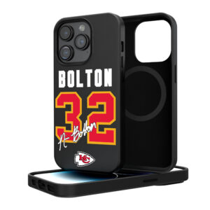 Keyscaper Nick Bolton Kansas City Chiefs iPhone Magnetic Bump Case