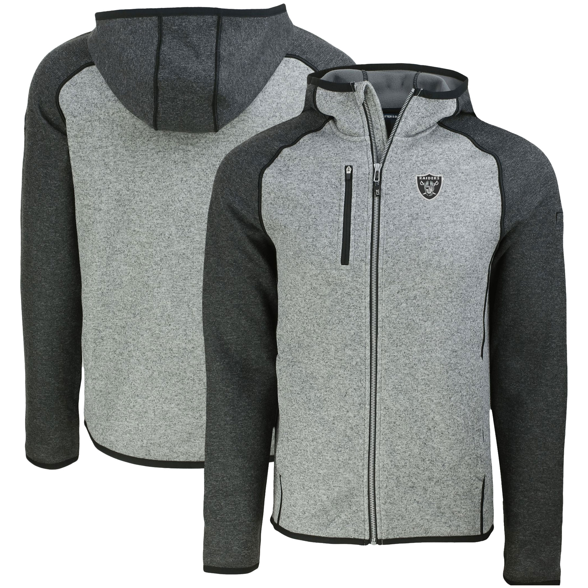 Unisex Cutter & Buck Red South Bend Cubs Clique Lift Eco Performance Full-Zip Hoodie