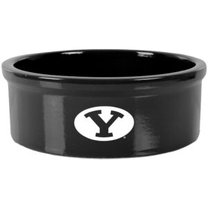 Black BYU Cougars 7" Pet Bowl